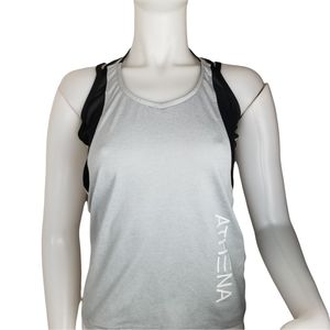 Athena Gray Athletic Tank Top